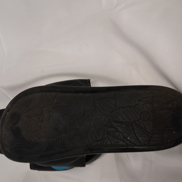 RIPNDIP Welcome to Heck Slides (Black/Blue) Sz. 13 main image 2